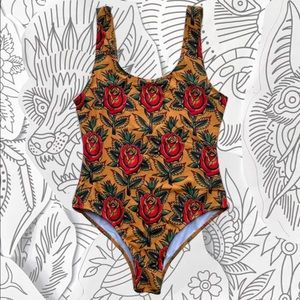 Take To The Grave 3X bathing suit (fits like an xl-1x)